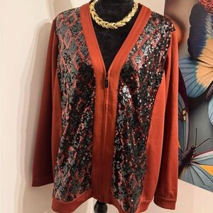 Bob Mackey Sweater w/ sequin